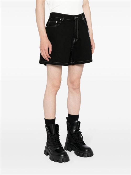 Bermuda shorts with logo OFF WHITE | OMYC022S24DEN0011203